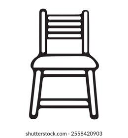 Vector illustration, chair icon design