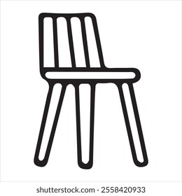 Vector illustration, chair icon design