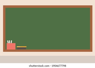 Vector Illustration Chalkboard Background Stock Vector (Royalty Free ...