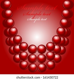 Vector illustration of chaplet