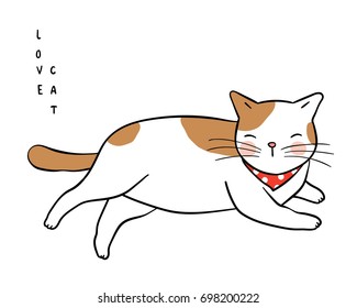Featured image of post Fat Cat Drawing Cute Here you can explore hq fat cat transparent illustrations icons and clipart with filter setting like size type color etc