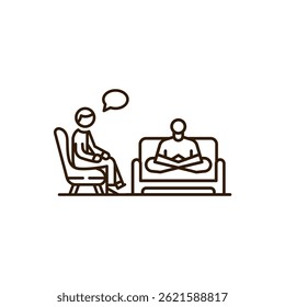ilustração vetorial de caracteres discutindo