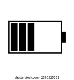 Vector illustration charging battery for smartphone