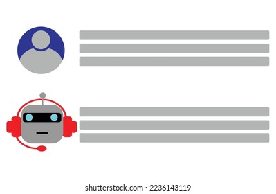 vector illustration of CHAT GPT, Artificial intelligence, or chatbot working.