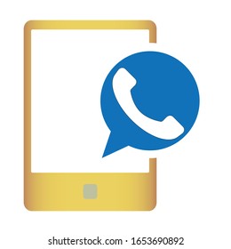 vector illustration of chat over social network