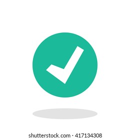 Vector illustration of check icon