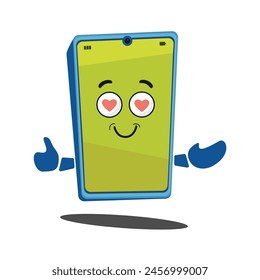 Vector illustration of cheerful gadgets with vibrant colors, adding a sense of delight to any creative project.