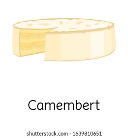 Vector illustration of cheese and maasdam logo. Graphic of cheese and piece stock symbol for web.