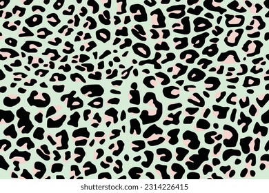 Vector illustration of cheetah pattern