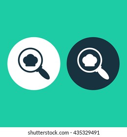 Vector illustration of chef icon