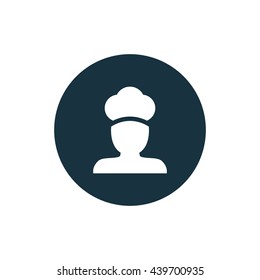 Vector illustration of chef icon