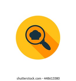 Vector illustration of chef icon