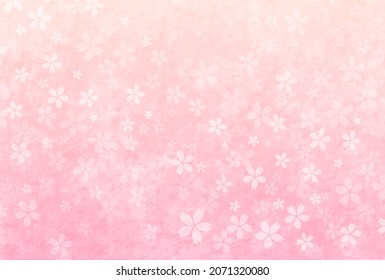 Vector illustration of cherry blossom background (watercolor)

translation: sakura (cherry-blossom)