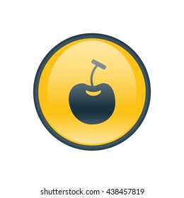 Vector illustration of cherry icon