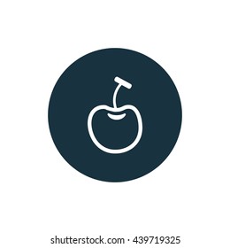 Vector illustration of cherry icon