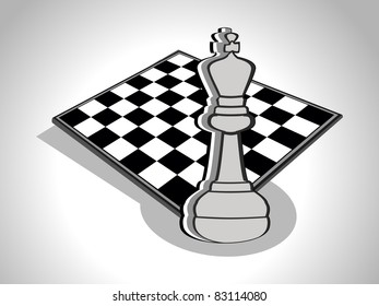 vector illustration of chess