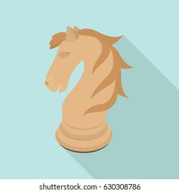 Vector illustration of chess pieces.Chancellor