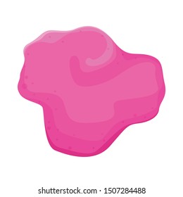 Vector illustration of chewing and stick logo. Graphic of chewing and strawberry Stock symbol for web.