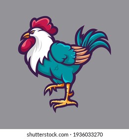Vector illustration of a chicken