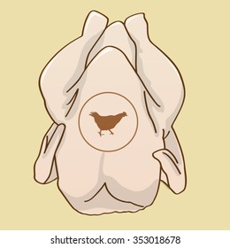 Vector illustration of chicken