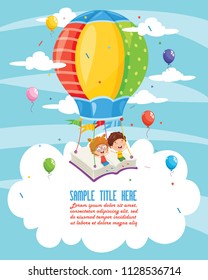 Vector Illustration Of Children Background