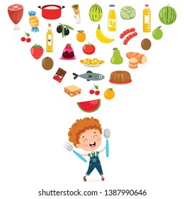 Healthy Foods Cartoon Images ~ Pict Art