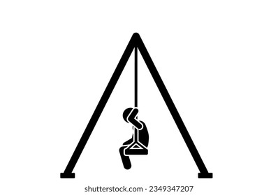 Vector Illustration of Children Playing at an Outdoor Playground
