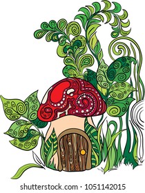 Vector illustration for children. Sketch for books, cards, prints, flyers, banners, invitations.