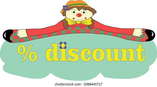 vector illustration of children's animated images.