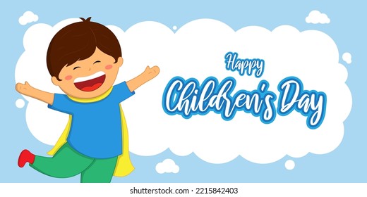 vector illustration for children's day