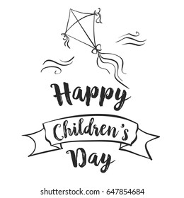 Vector illustration childrens day doodles