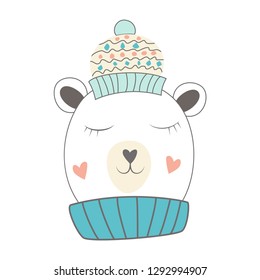 Vector illustration. Children's drawing handmade. Illustration for print, for preparation, for postcard, pattern, poster and others.