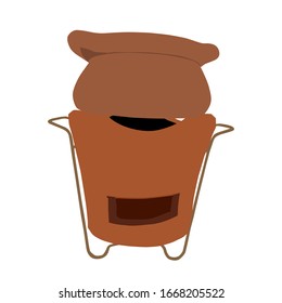 vector illustration Chim chum Thai Food