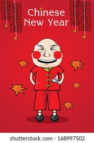 vector illustration of Chinese New Year 