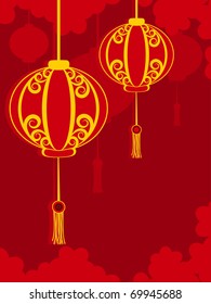 vector illustration for chinese new year