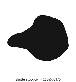 Vector illustration of chips and crunchy icon. Chips and slice stock symbol for web.
