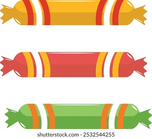 Vector illustration of chocolate candy for festival