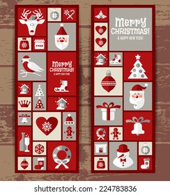 Vector illustration of Christmas.