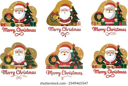 a vector illustration of a christmas