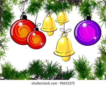vector illustration of  Christmas