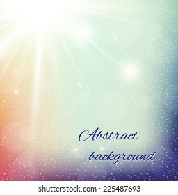 Vector illustration of Christmas abstract background