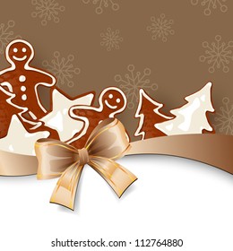 Vector Illustration of a Christmas Background