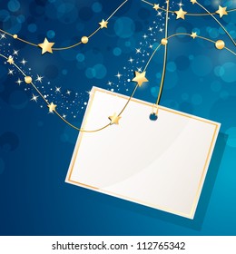 Vector Illustration of a Christmas Background