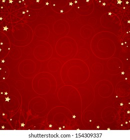 Vector Illustration of a Christmas Background