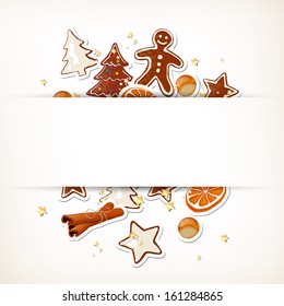 Vector Illustration of a Christmas Background