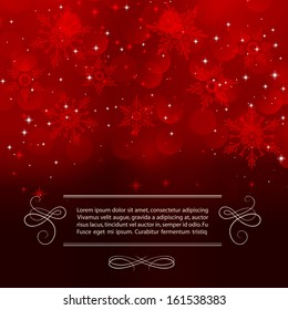 Vector illustration Christmas background.