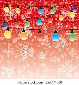 Vector illustration. Christmas background.