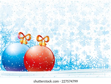 Vector illustration. Christmas background.