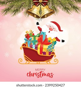 Vector illustration of Christmas Background
