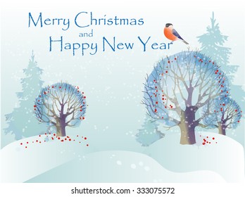 Vector illustration Christmas Background